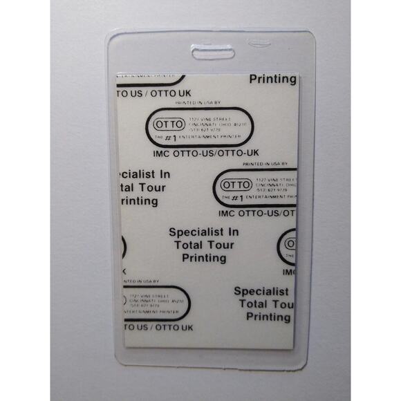 Stryper 1987 To Hell with the Devil Tour Backstage Pass Hard Rock Heavy Metal - Picture 2 of 2